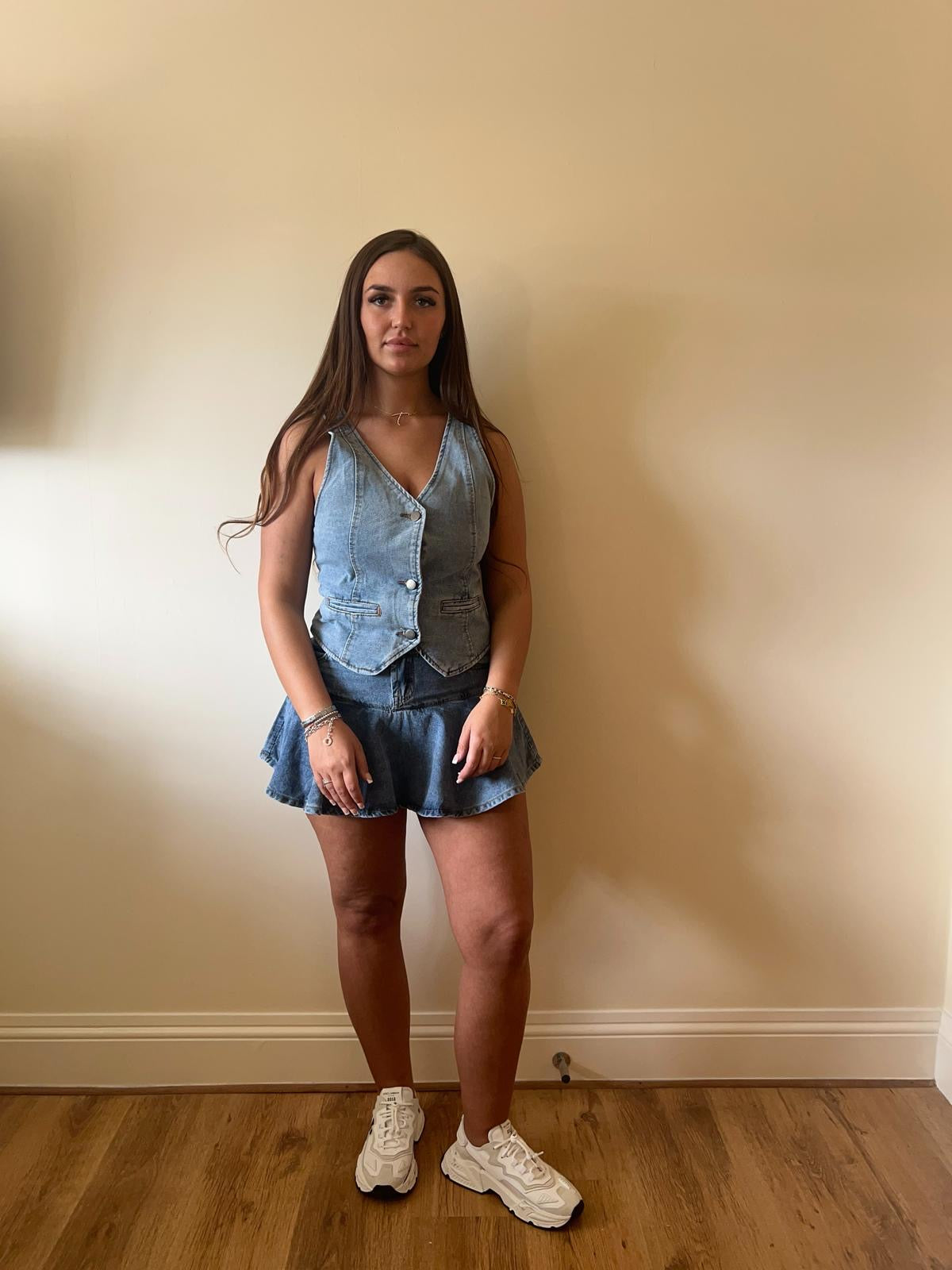 Denim Waist Coat